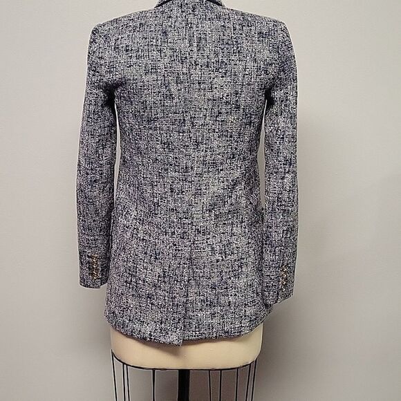 Micheal Kors Tweed Suit. Blazer Size 0, Pants Size 2 - Picture 3 of 8